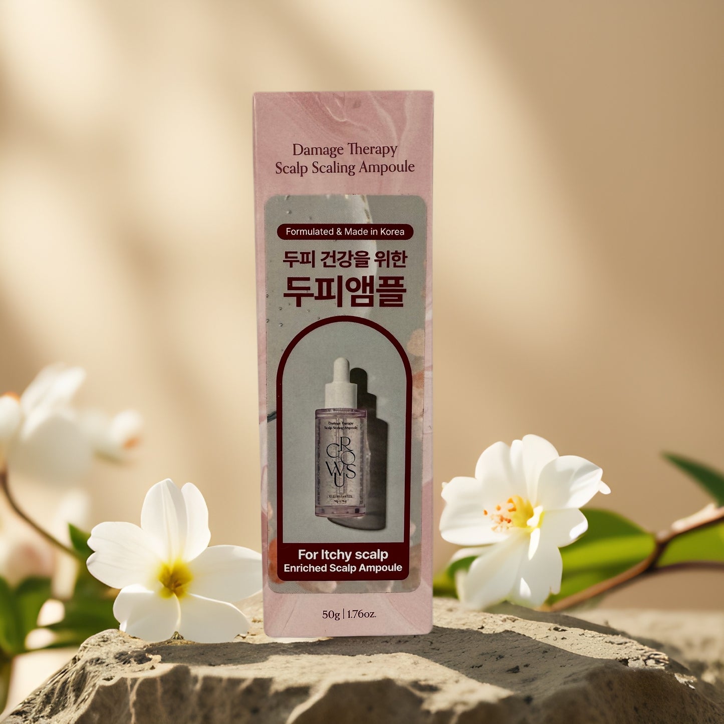 Soothes & Clarifies | Damage Therapy Scalp Ampoule by CRWS – 1.76 fl oz