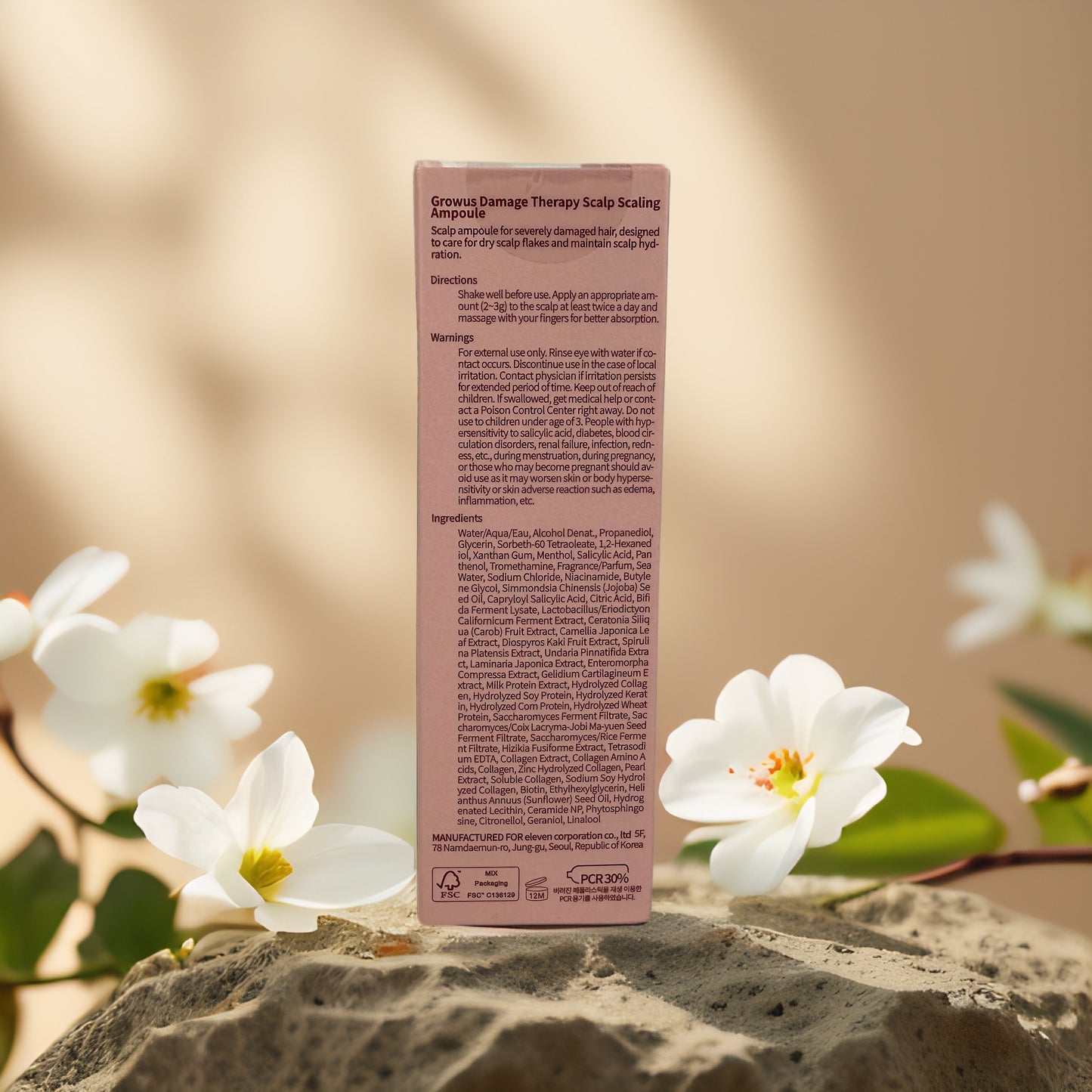 Soothes & Clarifies | Damage Therapy Scalp Ampoule by CRWS – 1.76 fl oz