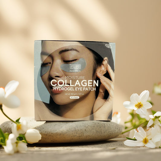 Hydrating & Soothing | Collagen Hydrogel Eye Patch by TENZERO – 60 Sheets