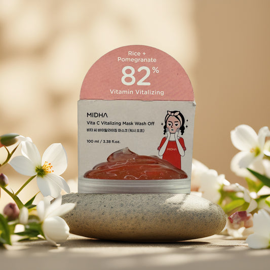 Brightening & Revitalizing | Vita C Vitalizing Mask by MIDHA – 3.38 fl oz