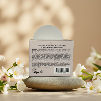 Brightening & Revitalizing | Vita C Vitalizing Mask by MIDHA – 3.38 fl oz