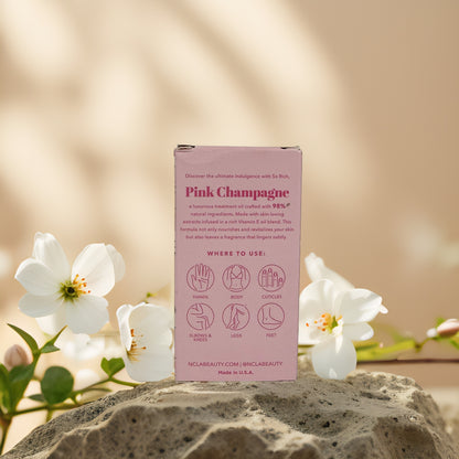 Revitalizes & Moisturizes | So Rich Treatment Oil (Pink Champagne) by NCLA – 0.33 fl oz