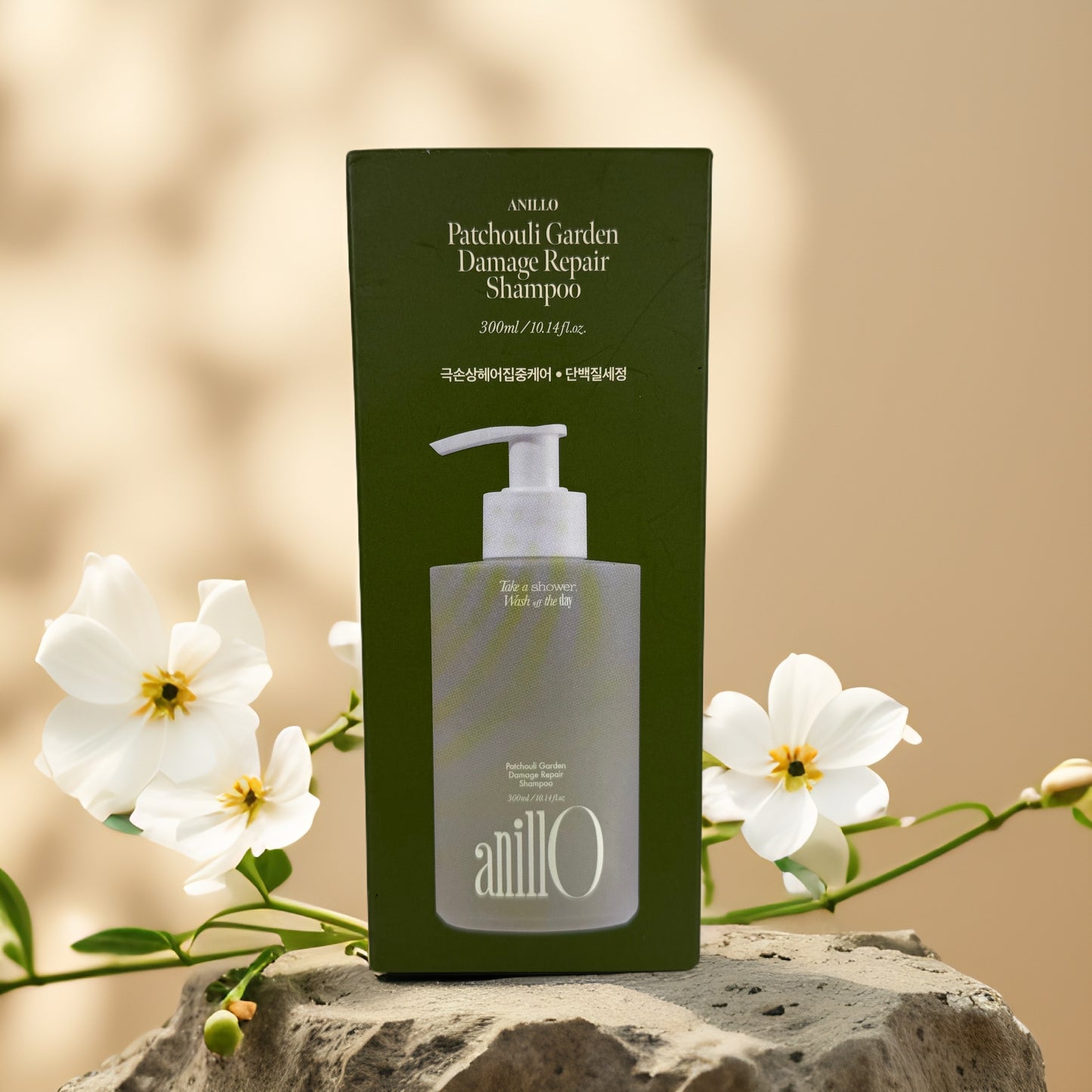 Damage Repair & Exotic Scent | Patchouli Garden Shampoo by Anillo – 10.14 fl oz
