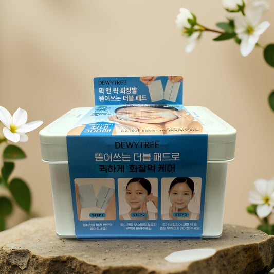 Hydrate & Prime | Makeup Boosting Double Pads by Dewytree – 100 pads