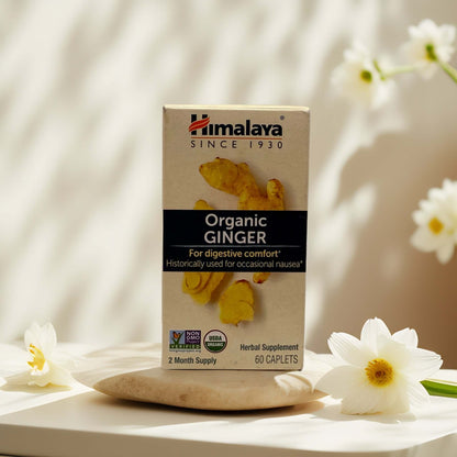 Himalaya Organic Ginger Supplement for digestive comfort.