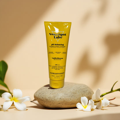 pH-Balanced Intimate Care | Vanilla Blossom Cleanser by SweetSpot Labs – 8 fl oz