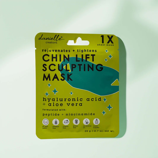 Danielle Creations Chin Lift Sculpting Mask packaging.