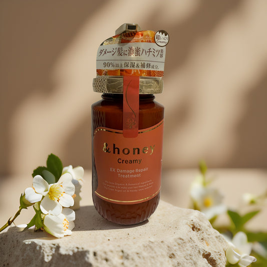 Damage Repair & Deep Moisture | EX Hair Treatment by &honey – 15.9 fl oz