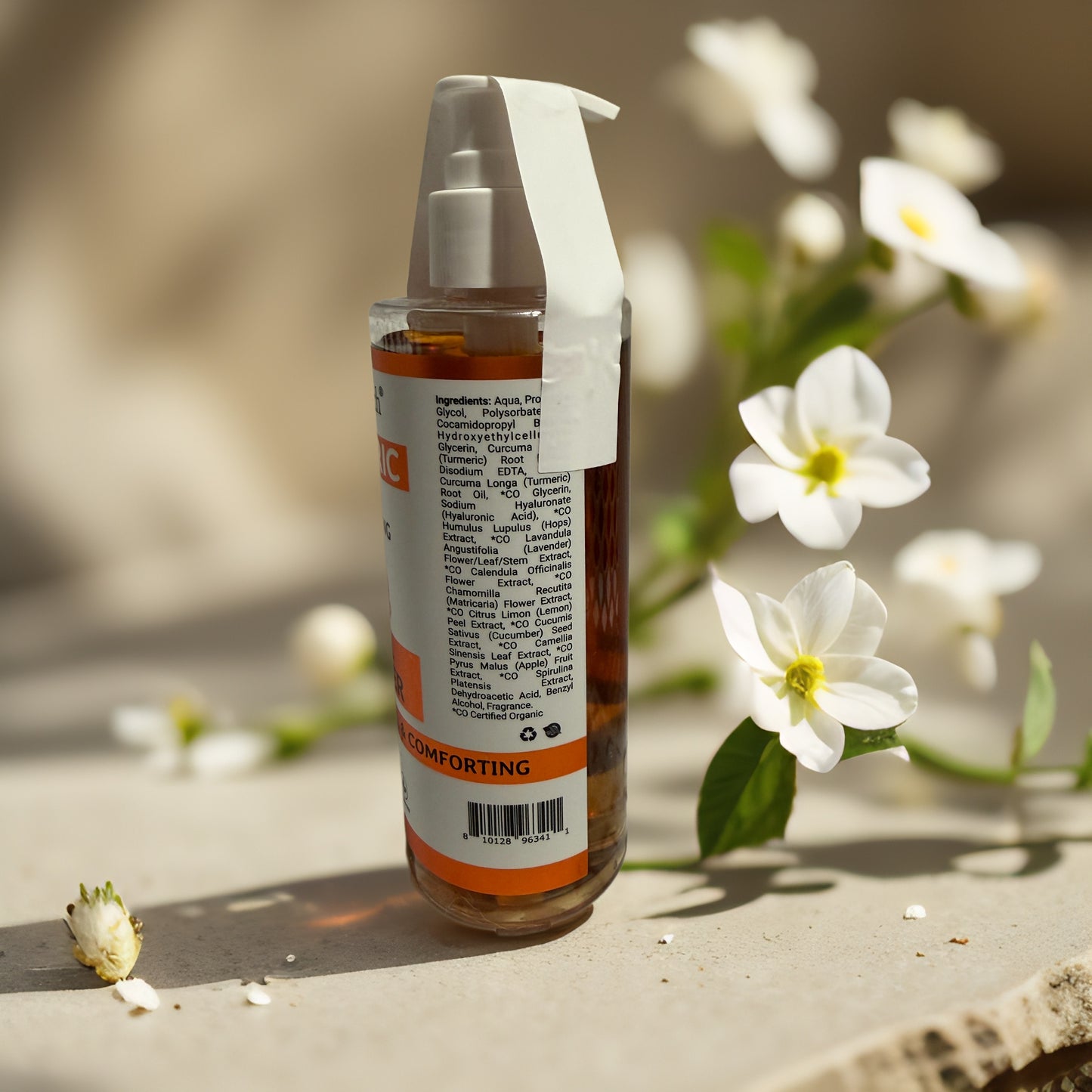 Brightening & Soothing | Turmeric Honey Facial Cleanser by Dermatouch – 8 fl oz