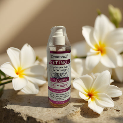 Smoothing & Hydrating | Retinol Facial Cleanser by Dermatouch – 8 fl oz