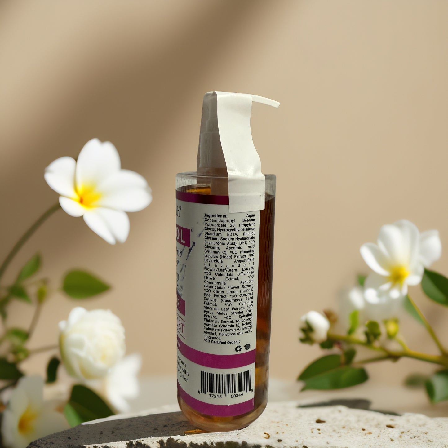 Smoothing & Hydrating | Retinol Facial Cleanser by Dermatouch – 8 fl oz