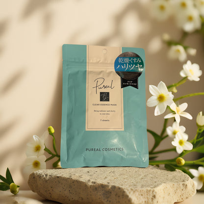 Radiance & Clarity | Clear Essence Facial Sheet Masks from Pureal – 7 ct