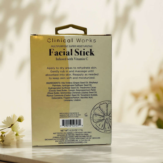 Revive & Hydrate | Vitamin C Facial Stick by Clinical Works - 0.25 oz