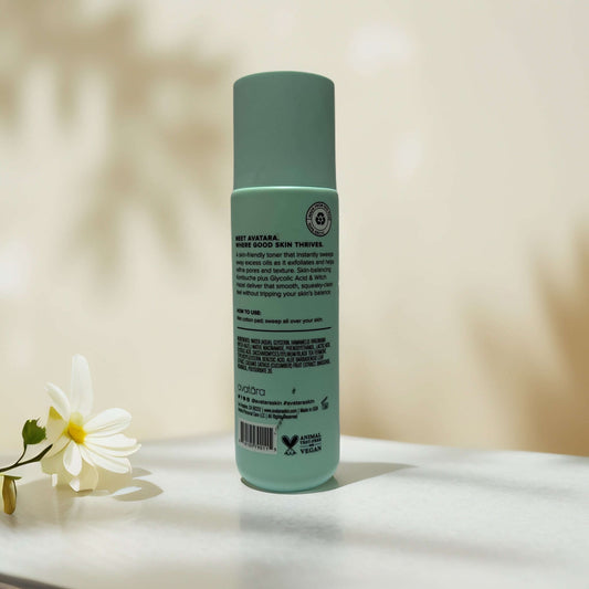 Oil Control & Gentle Exfoliation | KOMBUCHA Toner from Avatara - 4.05 fl oz