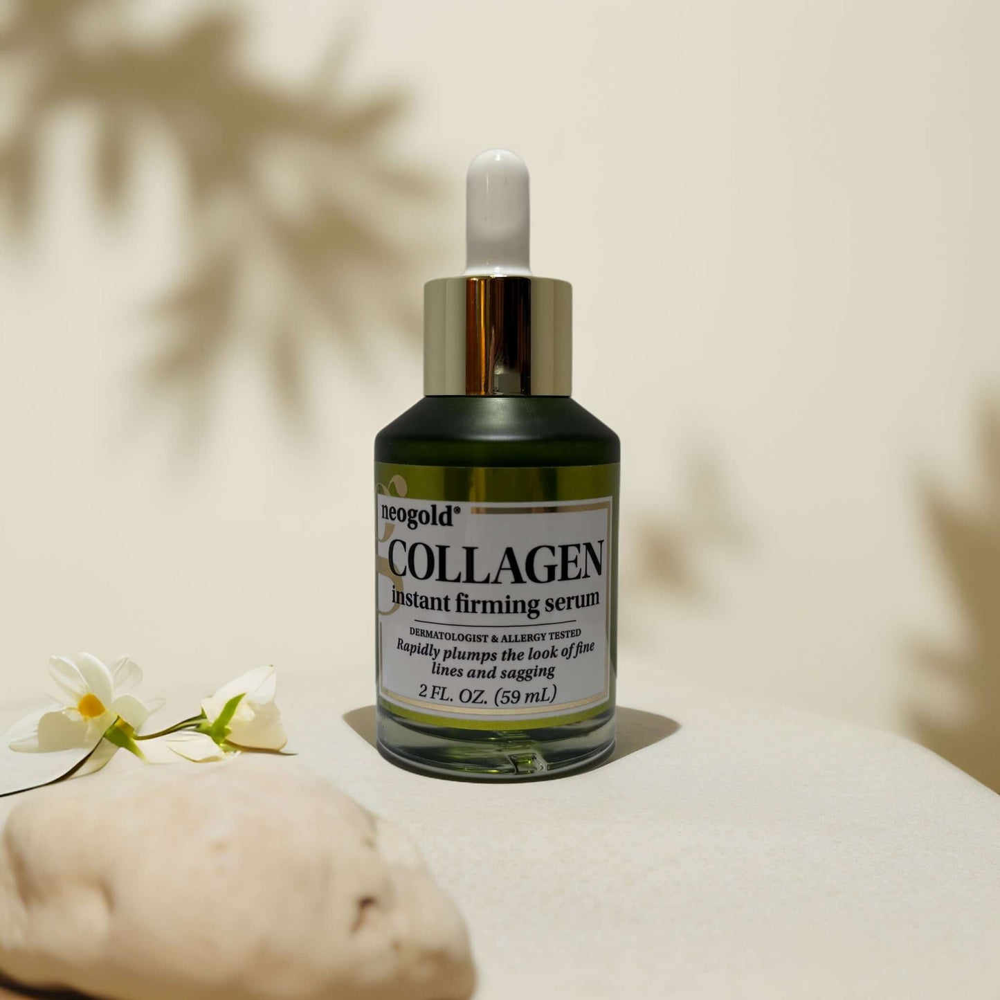 Firm & Plump | Collagen Instant Firming Facial Serum by NeoGold - 2.0 fl oz