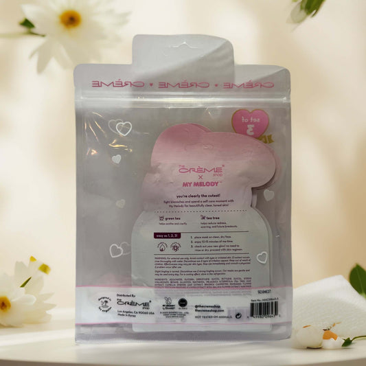 Blemish-Fighting & Soothing | Mellow Melo! My Melody Sheet Mask Set - 3-Pack