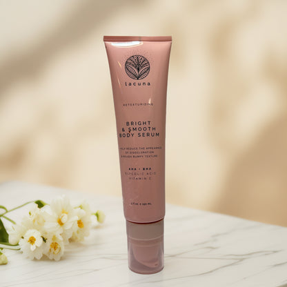 Even Tone & Texture | Bright & Smooth Body Serum, by Lacuna -  5 fl oz