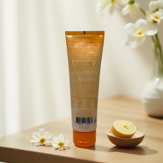 Brightening Boost | Vitamin C & Turmeric Facial Scrub 5.0 fl oz - Envy