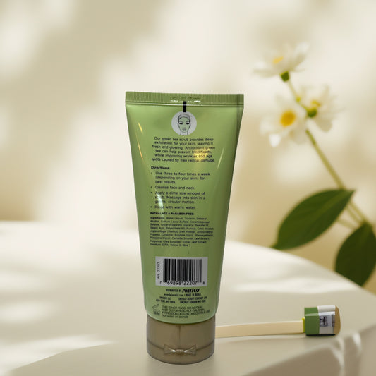 Detox & Smooth | Green Tea Face Scrub, by Precision Beauty Ð 5.75 fl oz