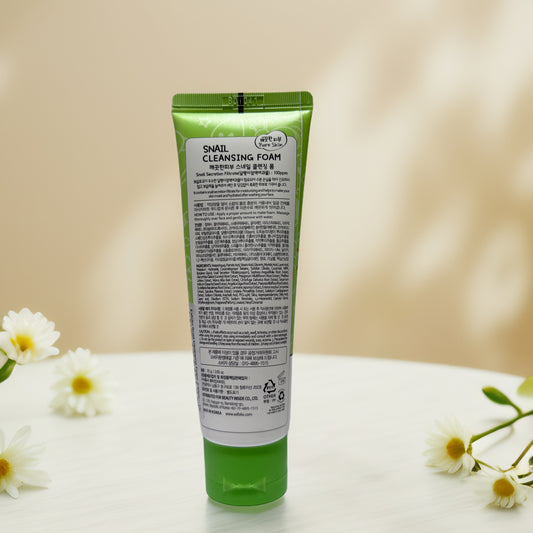 Snail Cleansing Foam by ésfolio 2.65oz: Hydrate, Nourish, and Refresh Your Skin