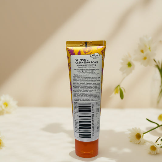Vitamin C Cleansing Foam by ésfolio 2.65oz: Brighten and Refresh Your Skin Daily