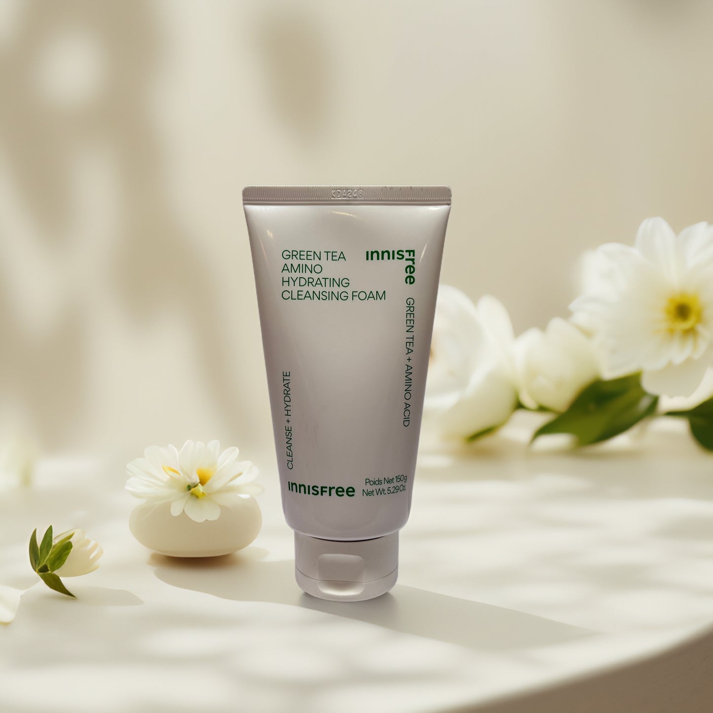 Hydrate & Nourish | Green Tea Amino Cleansing Foam by Innisfree -  5.3 fl oz