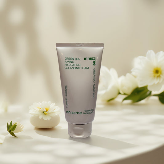 Hydrate & Nourish | Green Tea Amino Cleansing Foam by Innisfree -  5.3 fl oz