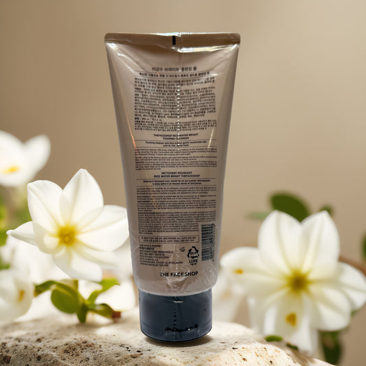 Brightening Cleanse | Rice Water Bright Foaming Cleanser by The Face Shop – 10.1 fl oz