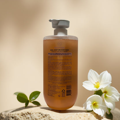 Deep Moisture Cleanse | Snail Moisture Body Wash by PRETTYSKIN – 33.8 fl oz