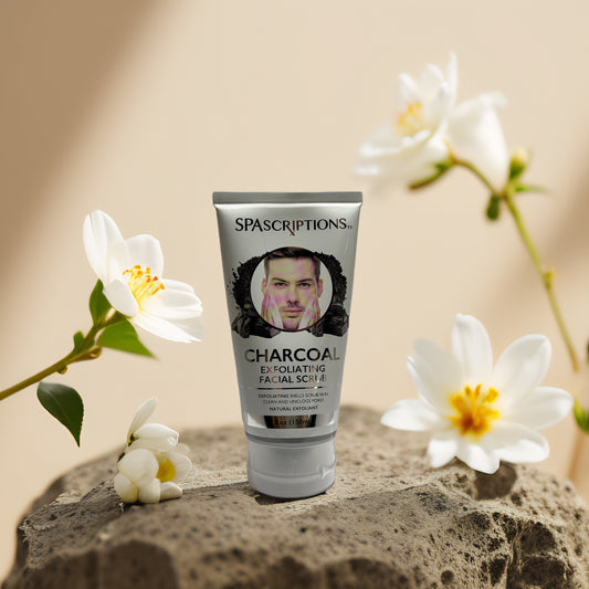 Pore Detox | Charcoal Exfoliating Facial Scrub from SpaScriptions – 5.0 fl oz