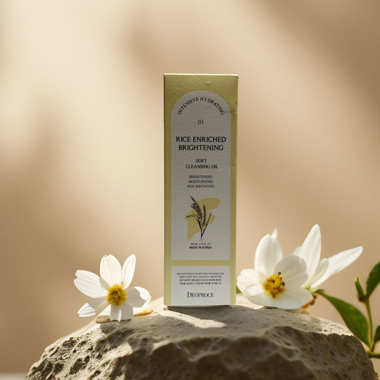Hydrating & Brightening | Rice Enriched Cleansing Oil from Deoproce – 6.8 fl oz