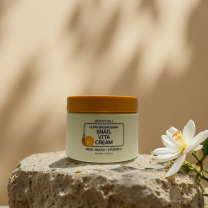 Brightening & Barrier Support | Snail Vita Cream from Bonnyhill – 3.4 fl oz