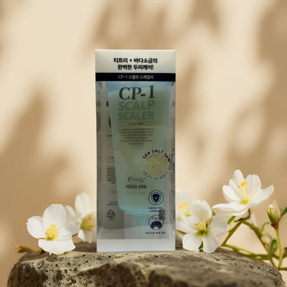 Clarifying Scalp Detox | CP-1 Head Spa Scalp Scaler with Sea Salt – 7.1 fl oz
