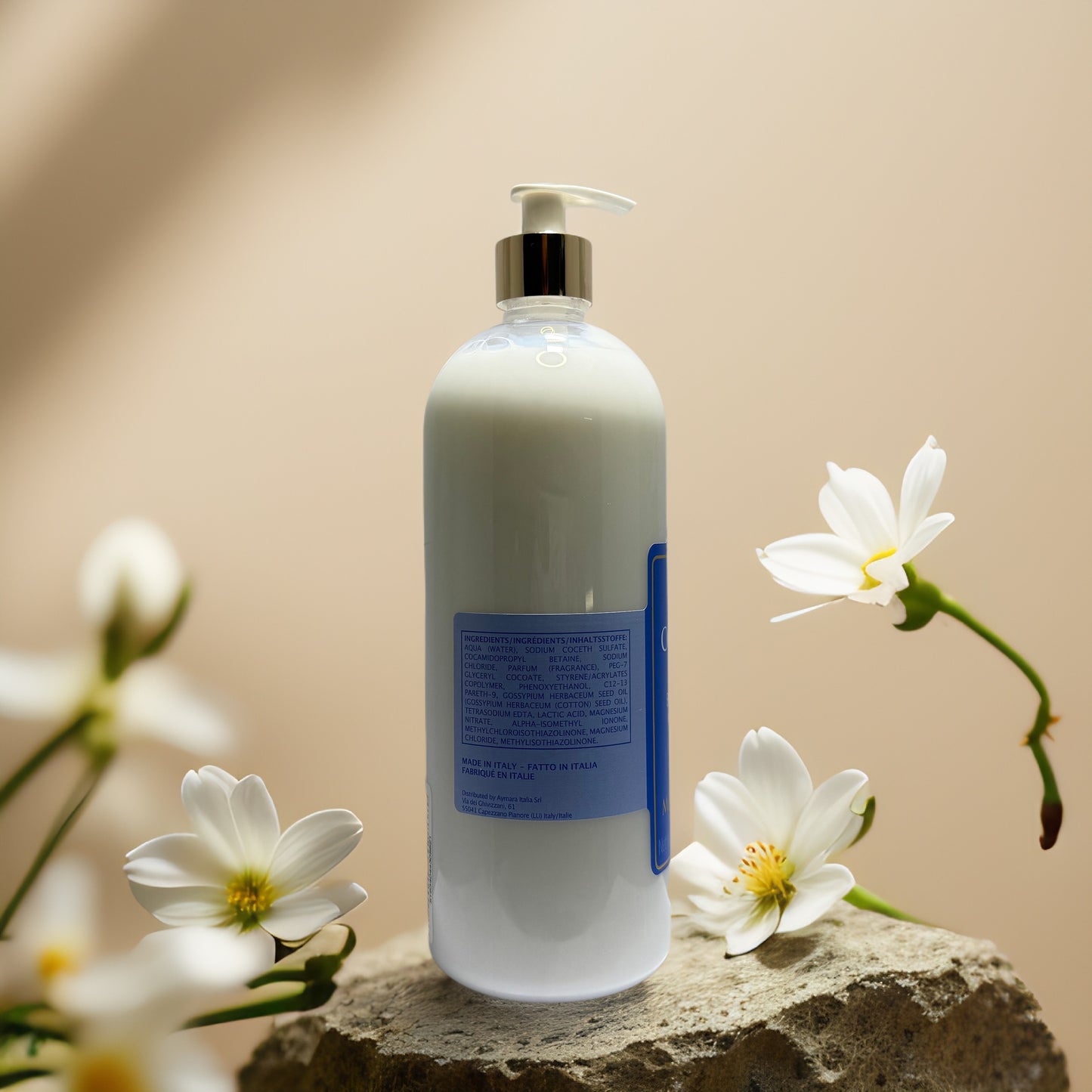 Moisturizing + Cleanse | Cotton Body Wash by Erbario Toscano – 33.8 fl oz
