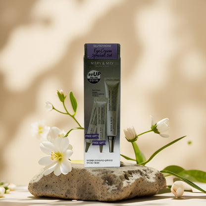 Brightening & Firming | Glutathione Eye Cream Set from Mary & May – 1.7 fl oz