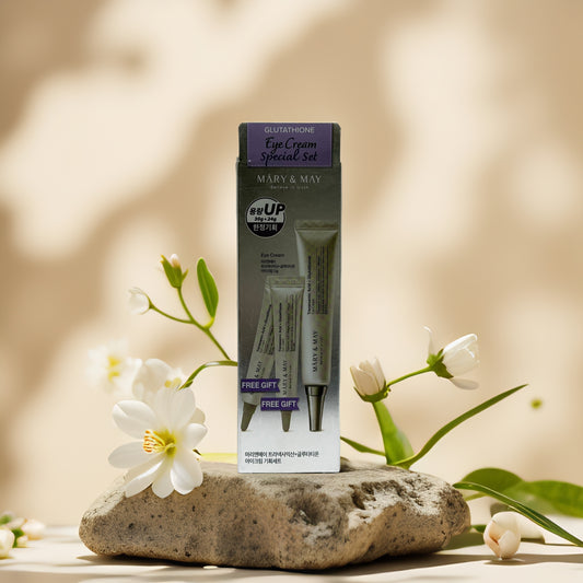 Brightening & Firming | Glutathione Eye Cream Set from Mary & May – 1.7 fl oz