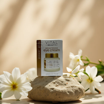 Under-Eye Brightening Boost | Eye Cream with Vitamin C by Vital Beauty – 1.0 fl oz