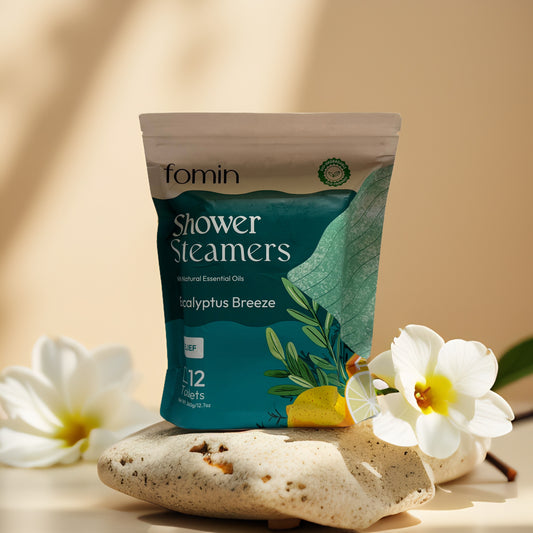 Refreshing Sinus Relief | Eucalyptus Shower Steamers by Fomin – 12 ct