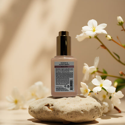 Hydration + Glow | Rosehip & Super Berry Face Oil by Findley – 2 fl oz