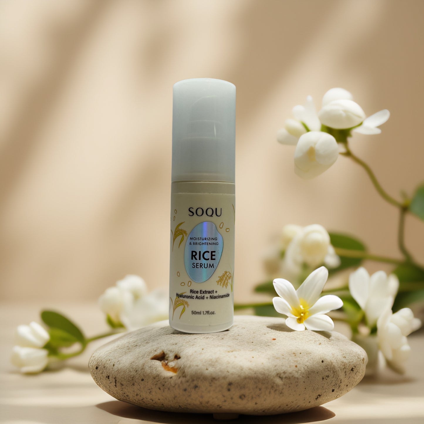 Hydrating Skin Brightener | Rice Serum by Soqu – 1.7 fl oz