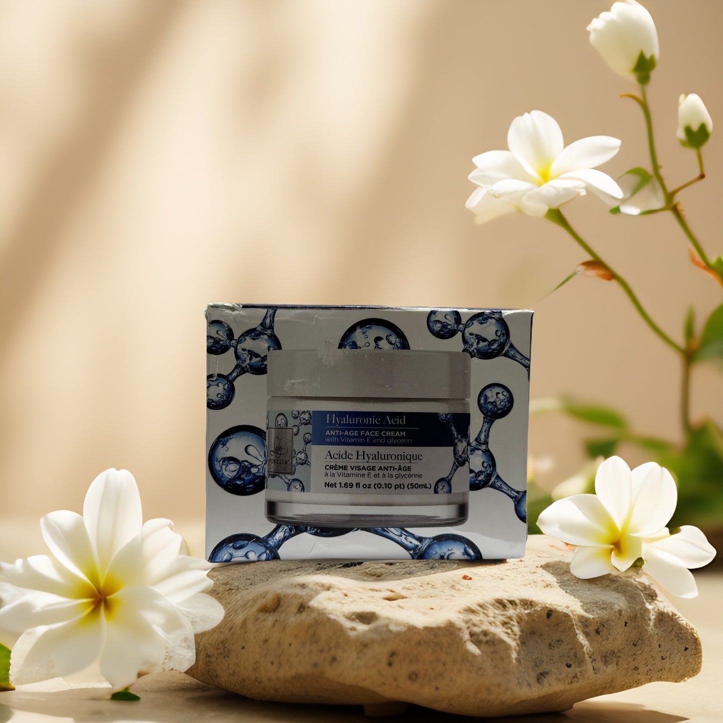 Anti-Aging Hydration | Hyaluronic Acid Face Cream by Lady Venezia – 1.7 fl oz