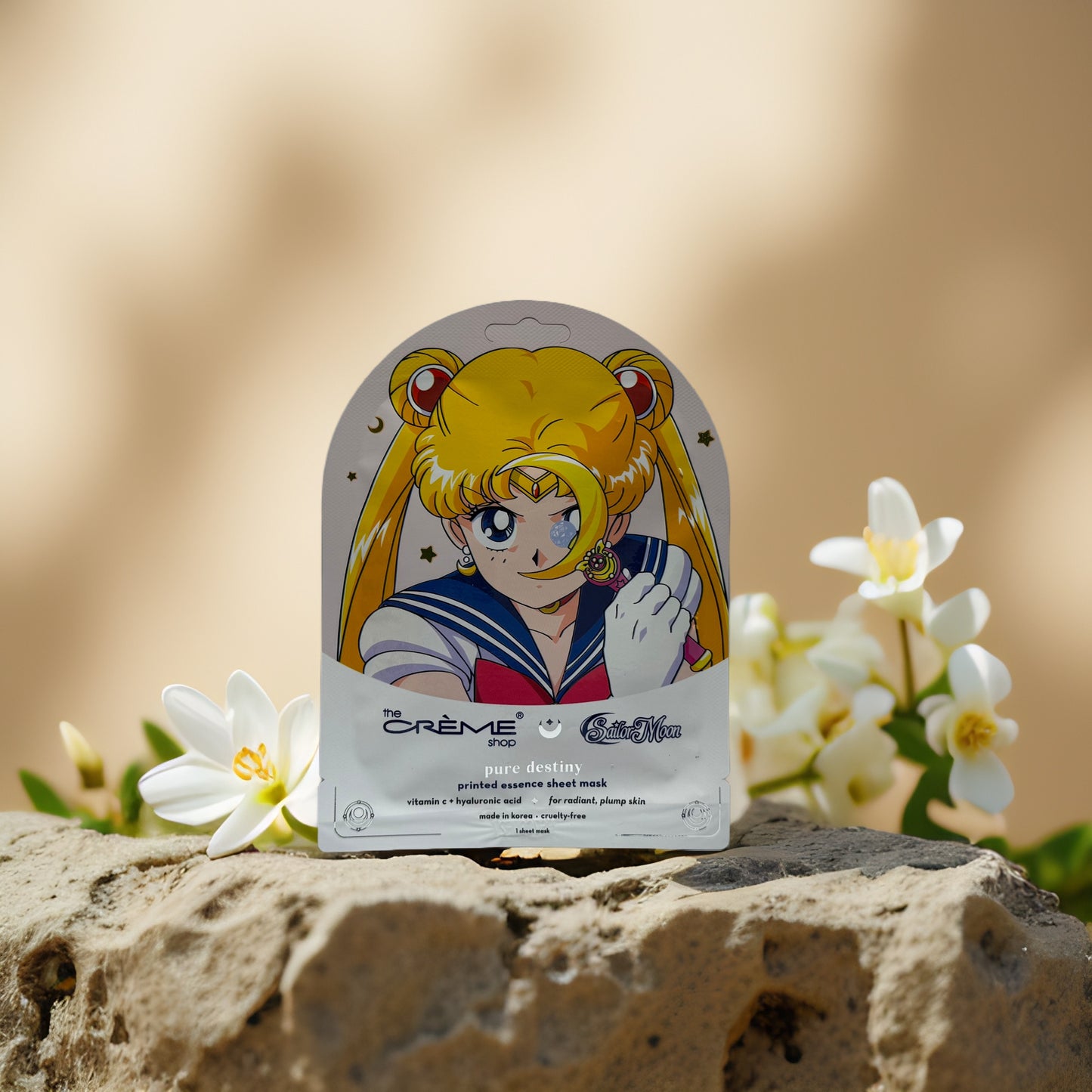 Hydration + Glow | Pure Destiny Mask 3-Pack from Crème Shop x Sailor Moon
