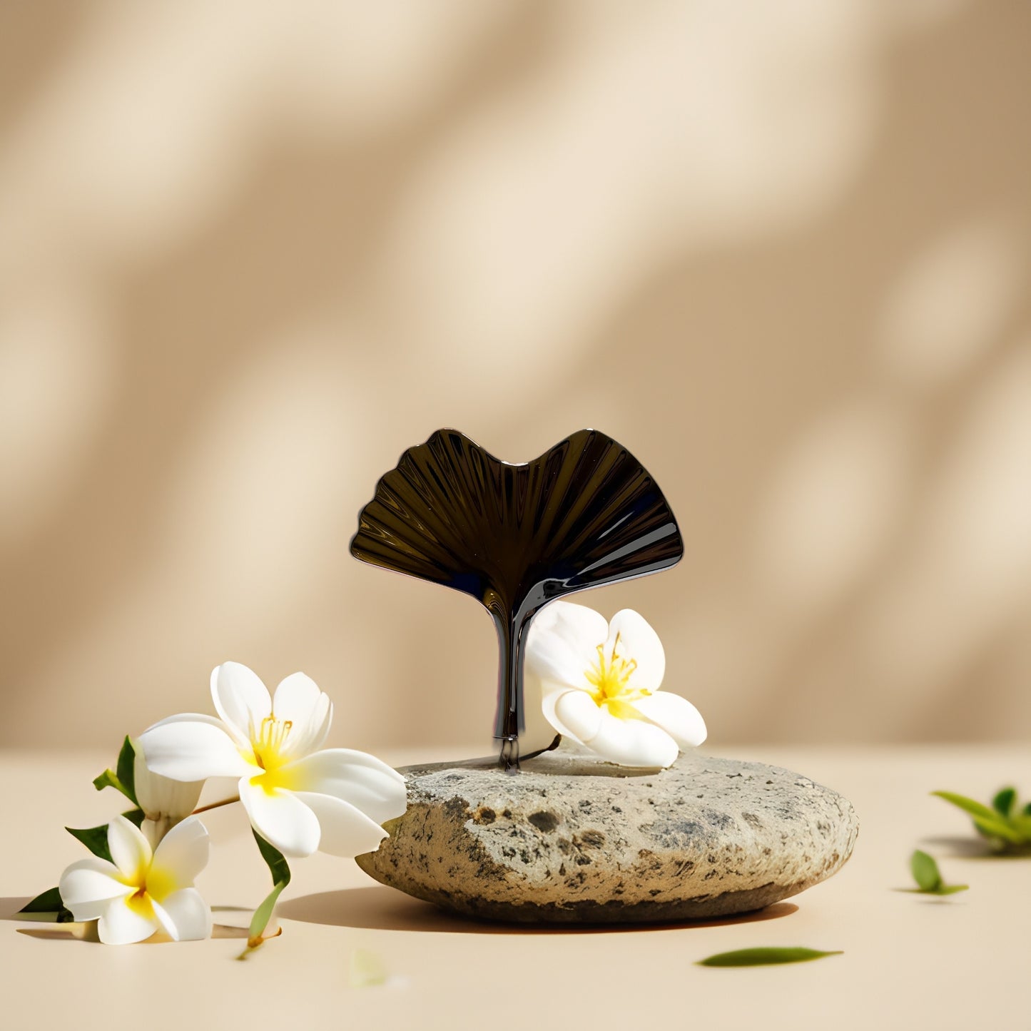 Lifting + Sculpting | Luxury Ginkgo Gua Sha Tool by Lindo – Facial Massage