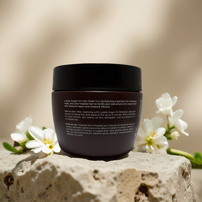 Repair & Moisture Boost | Argan Oil Hair Mask by Luseta – 16.9 fl oz