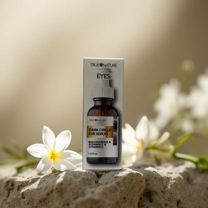 Brightening + Hydration Boost | Dark Circle Eye Serum by True Nature – 1.0 fl oz