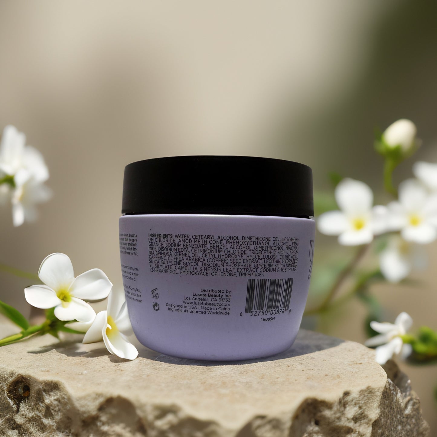 Thickening + Moisture Boost | Biotin B-Complex Hair Mask by Luseta – 16.9 fl oz