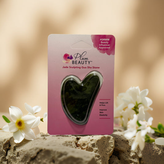 Lift & Sculpt | Jade Gua Sha Stone by Plum Beauty