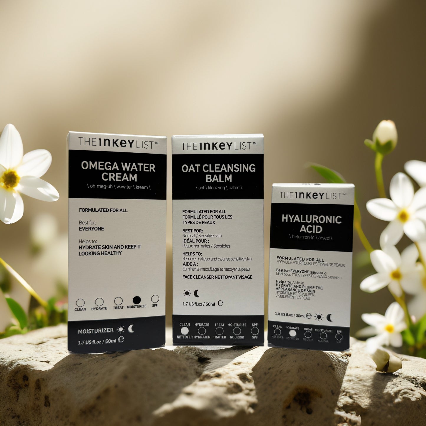 Complete Hydration Routine | The Starter Set by The Inkey List – 3-Piece Kit