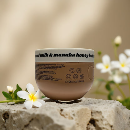 Soothing Exfoliation | Almond & Honey Body Scrub by Ciraa – 21.2 oz