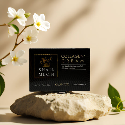 Rejuvenating Repair | Black Snail Collagen Cream from Glamfox – 1.8 fl oz